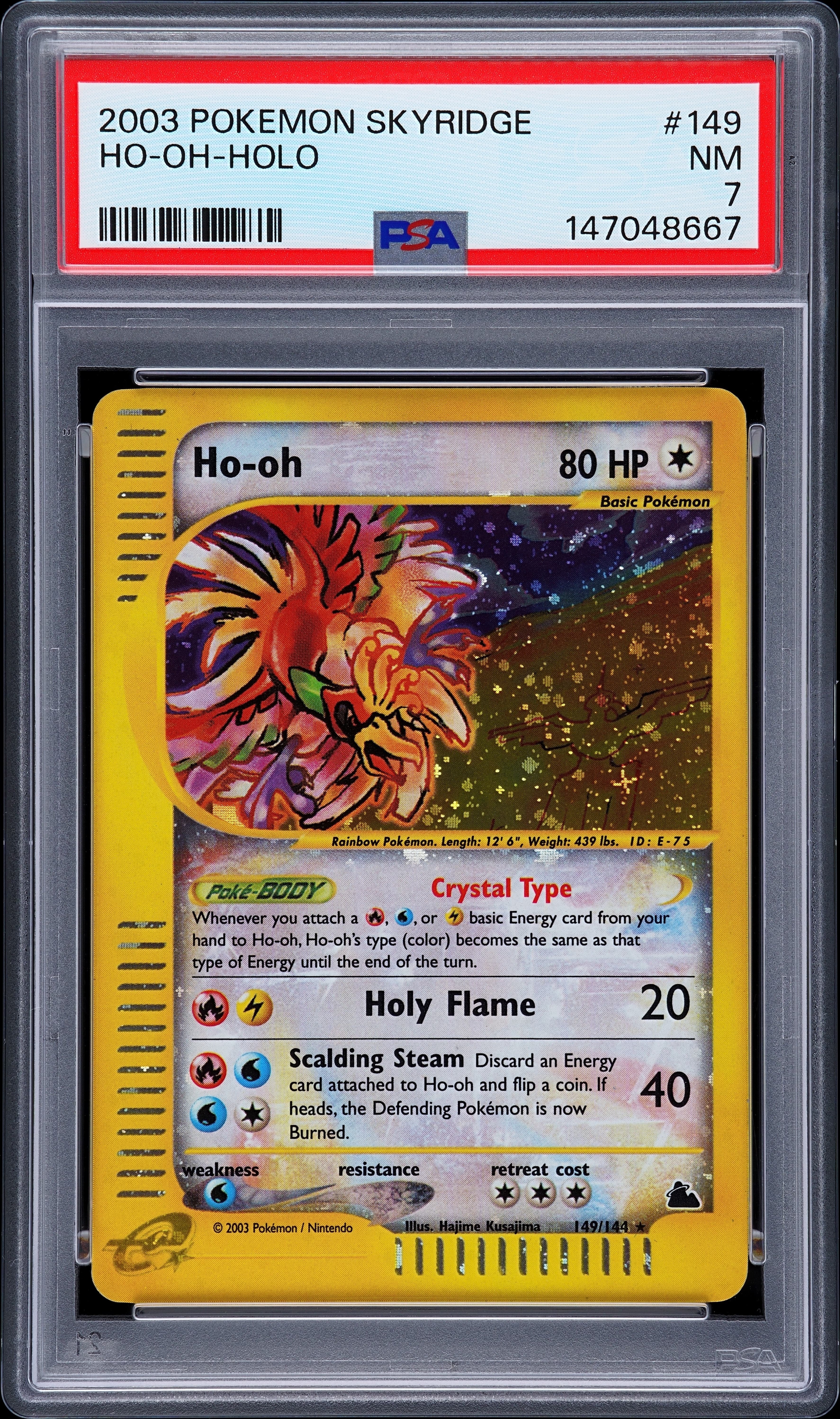 HO-Oh-Holo · Pokemon Skyridge · #149