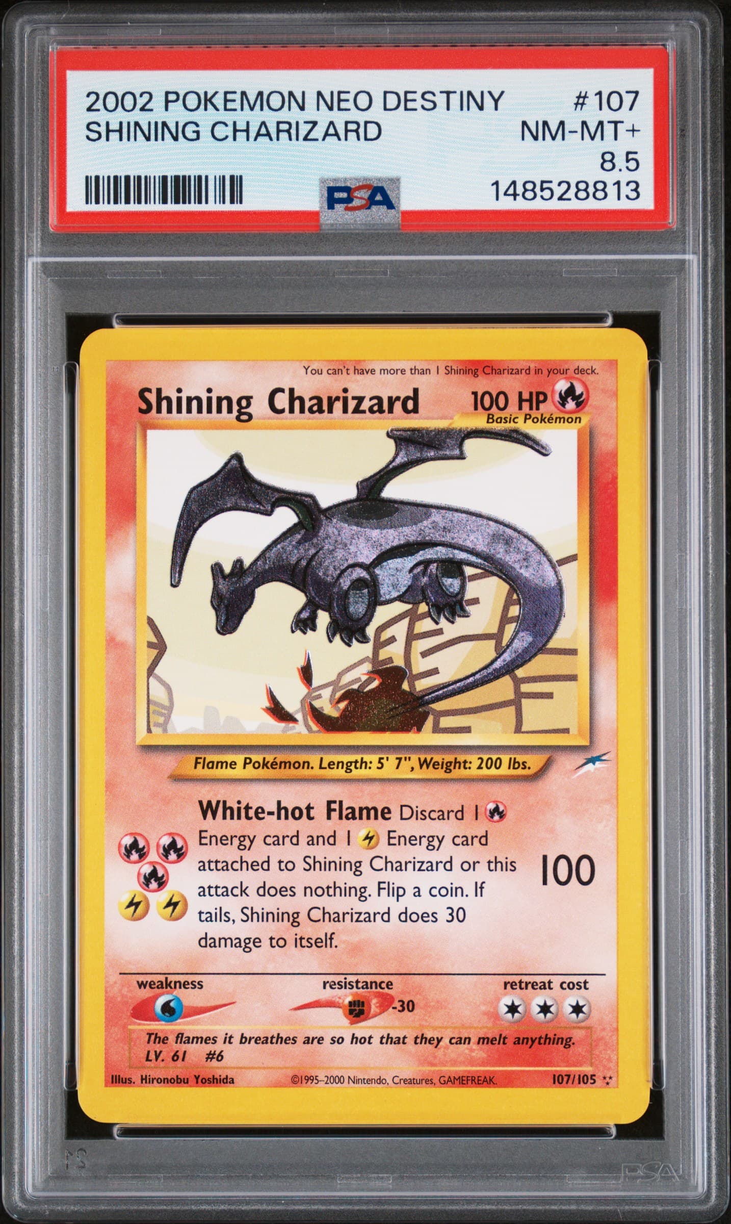 Shining Charizard · Pokemon Neo Destiny · #107