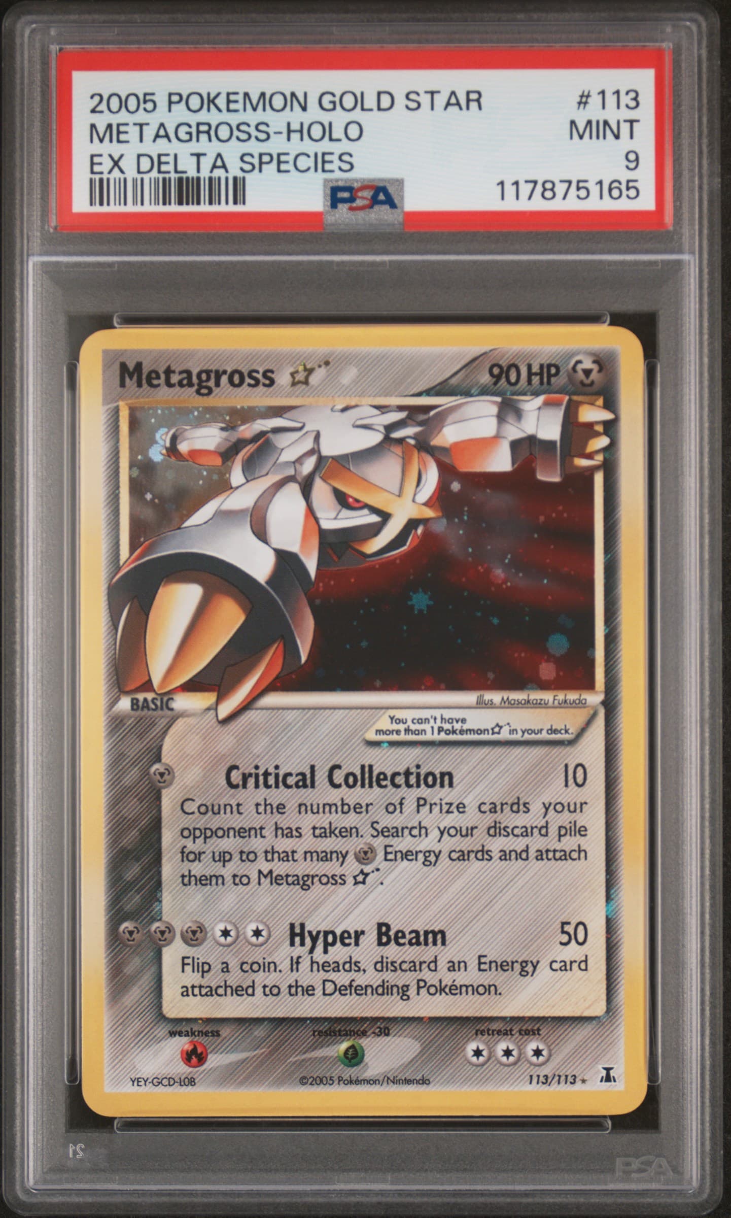 Metagross-Holo · Pokemon EX Delta Species · #113